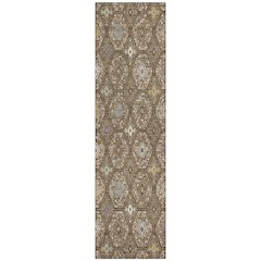 Machine Washable Indoor/Outdoor Chantille ACN2471 Brown 2'3" x 7'6" Runner Rug