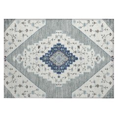 Machine Washable Indoor/Outdoor Chantille ACN2472 Ivory 1'8" x 2'6" Rug