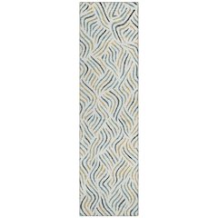 Machine Washable Indoor/Outdoor Chantille ACN2474 Ivory 2'3" x 7'6" Runner Rug