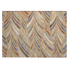 Machine Washable Indoor/Outdoor Chantille ACN2475 Orange 1'8" x 2'6" Rug