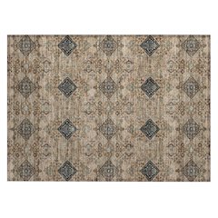 Machine Washable Indoor/Outdoor Chantille ACN2477 Orange 1'8" x 2'6" Rug