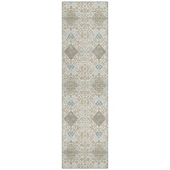 Machine Washable Indoor/Outdoor Chantille ACN2477 Ivory 2'3" x 7'6" Runner Rug