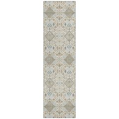 Machine Washable Indoor/Outdoor Chantille ACN2478 Ivory 2'3" x 7'6" Runner Rug
