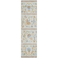 Machine Washable Indoor/Outdoor Chantille ACN2480 Ivory 2'3" x 7'6" Runner Rug