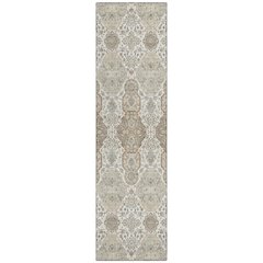 Machine Washable Indoor/Outdoor Chantille ACN2483 Ivory 2'3" x 7'6" Runner Rug