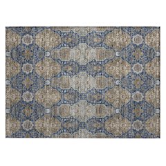 Machine Washable Indoor/Outdoor Chantille ACN2483 Blue 1'8" x 2'6" Rug