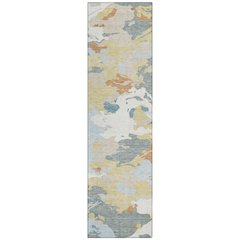 Machine Washable Indoor/Outdoor Chantille ACN2497 Ivory 2'3" x 7'6" Runner Rug