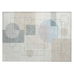 Machine Washable Indoor/Outdoor Chantille ACN2500 Ivory 1'8" x 2'6" Rug