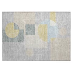 Machine Washable Indoor/Outdoor Chantille ACN2500 Gray 1'8" x 2'6" Rug
