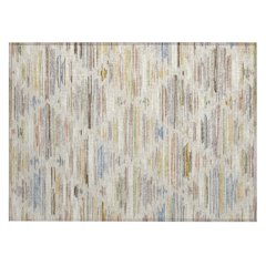 Machine Washable Indoor/Outdoor Chantille ACN2502 Brown 1'8" x 2'6" Rug