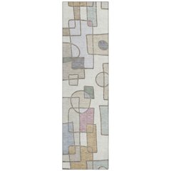 Machine Washable Indoor/Outdoor Chantille ACN2503 Ivory 2'3" x 7'6" Runner Rug