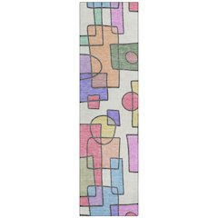 Machine Washable Indoor/Outdoor Chantille ACN2503 Ivory 2'3" x 7'6" Runner Rug