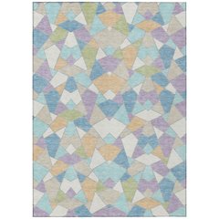 Machine Washable Indoor/Outdoor Chantille ACN2504 Ivory 2'6" x 3'10" Rug