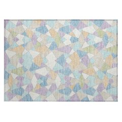Machine Washable Indoor/Outdoor Chantille ACN2504 Ivory 1'8" x 2'6" Rug