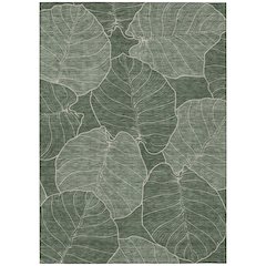 Machine Washable Indoor/Outdoor Chantille ACN2506 Green 2'6" x 3'10" Rug