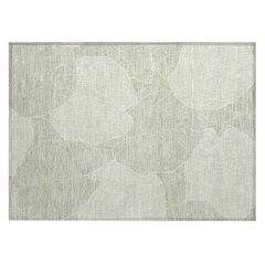 Machine Washable Indoor/Outdoor Chantille ACN2506 Green 1'8" x 2'6" Rug