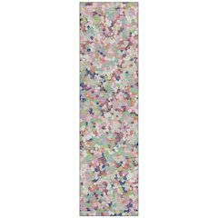 Machine Washable Indoor/Outdoor Chantille ACN2507 Pink 2'3" x 7'6" Runner Rug