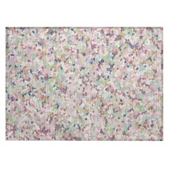 Machine Washable Indoor/Outdoor Chantille ACN2507 Pink 1'8" x 2'6" Rug