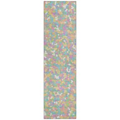 Machine Washable Indoor/Outdoor Chantille ACN2507 Green 2'3" x 7'6" Runner Rug