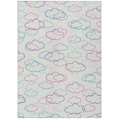 Machine Washable Indoor/Outdoor Chantille ACN2508 Ivory 2'6" x 3'10" Rug