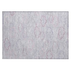 Machine Washable Indoor/Outdoor Chantille ACN2508 Purple 1'8" x 2'6" Rug