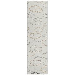 Machine Washable Indoor/Outdoor Chantille ACN2508 Ivory 2'3" x 7'6" Runner Rug
