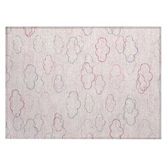 Machine Washable Indoor/Outdoor Chantille ACN2508 Pink 1'8" x 2'6" Rug