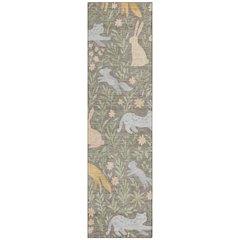 Machine Washable Indoor/Outdoor Chantille ACN2509 Brown 2'3" x 7'6" Runner Rug