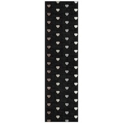 Machine Washable Indoor/Outdoor Chantille ACN2510 Black 2'3" x 7'6" Runner Rug