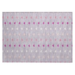 Machine Washable Indoor/Outdoor Chantille ACN2510 Purple 1'8" x 2'6" Rug