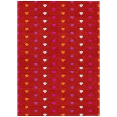 Machine Washable Indoor/Outdoor Chantille ACN2510 Red 2'6" x 3'10" Rug