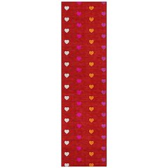 Machine Washable Indoor/Outdoor Chantille ACN2510 Red 2'3" x 7'6" Runner Rug