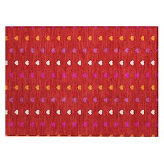 Machine Washable Indoor/Outdoor Chantille ACN2510 Red 1'8" x 2'6" Rug