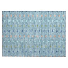 Machine Washable Indoor/Outdoor Chantille ACN2510 Teal 1'8" x 2'6" Rug