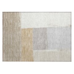 Machine Washable Indoor/Outdoor Chantille ACN2511 Brown 1'8" x 2'6" Rug