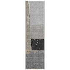 Machine Washable Indoor/Outdoor Chantille ACN2511 Gray 2'3" x 7'6" Runner Rug