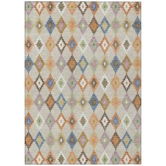 Machine Washable Indoor/Outdoor Chantille ACN2513 Brown 2'6" x 3'10" Rug