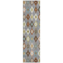 Machine Washable Indoor/Outdoor Chantille ACN2513 Gray 2'3" x 7'6" Runner Rug