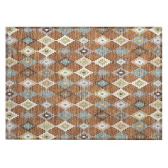 Machine Washable Indoor/Outdoor Chantille ACN2513 Orange 1'8" x 2'6" Rug