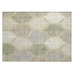 Machine Washable Indoor/Outdoor Chantille ACN2515 Green 1'8" x 2'6" Rug