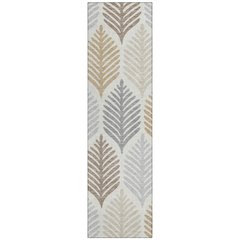 Machine Washable Indoor/Outdoor Chantille ACN2515 Ivory 2'3" x 7'6" Runner Rug