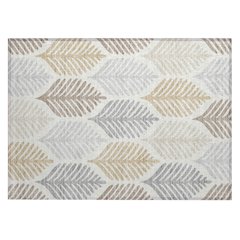 Machine Washable Indoor/Outdoor Chantille ACN2515 Ivory 1'8" x 2'6" Rug