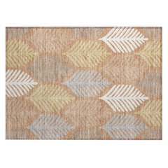 Machine Washable Indoor/Outdoor Chantille ACN2515 Orange 1'8" x 2'6" Rug