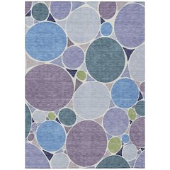 Machine Washable Indoor/Outdoor Chantille ACN2516 Purple 2'6" x 3'10" Rug