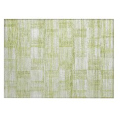 Machine Washable Indoor/Outdoor Chantille ACN2517 Green 1'8" x 2'6" Rug