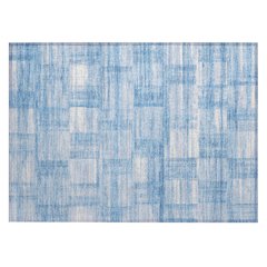 Machine Washable Indoor/Outdoor Chantille ACN2517 Blue 1'8" x 2'6" Rug