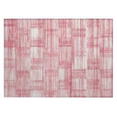 Machine Washable Indoor/Outdoor Chantille ACN2517 Pink 1'8" x 2'6" Rug