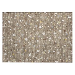 Machine Washable Indoor/Outdoor Chantille ACN2518 Brown 1'8" x 2'6" Rug