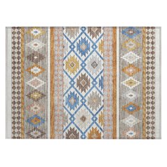 Machine Washable Indoor/Outdoor Chantille ACN2519 Ivory 1'8" x 2'6" Rug