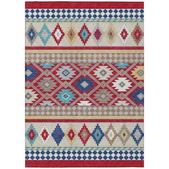 Machine Washable Indoor/Outdoor Chantille ACN2519 Red 2'6" x 3'10" Rug